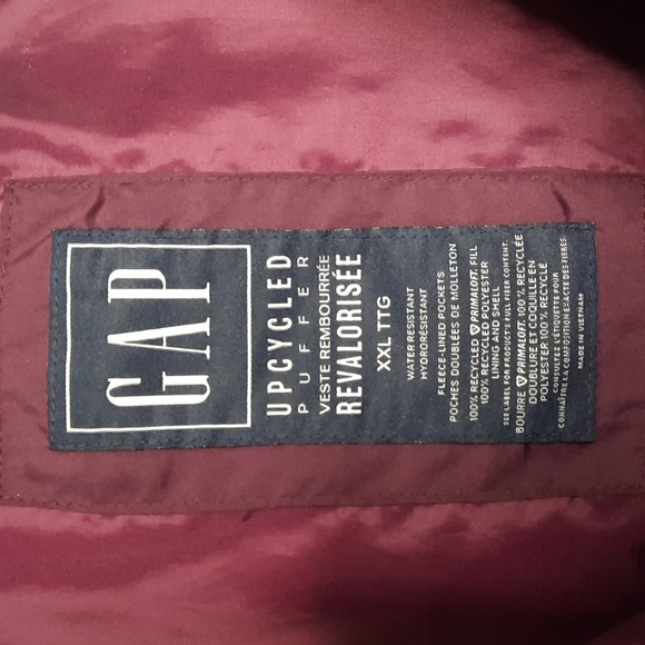 GAP Puffy Vest ๐ Grape Purple - Picture 4 of 7
